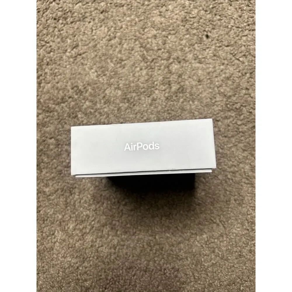 BOX ONLY: Genuine Authentic Apple AirPods Box & Manuals Only - No Headphones